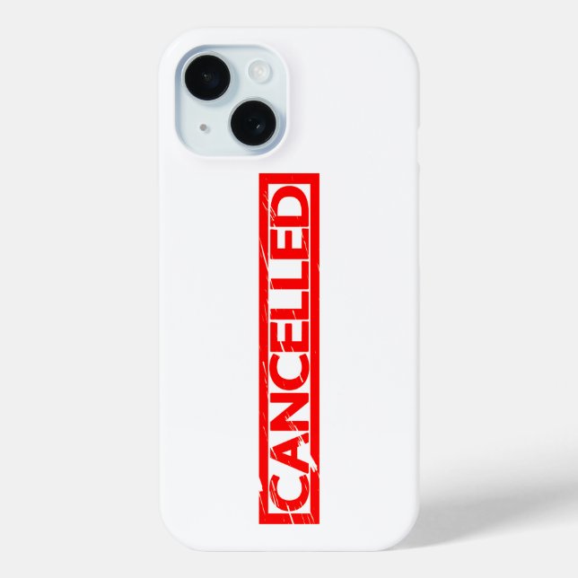 Funda De Case-Mate Para iPhone Sello cancelado (Reverso )