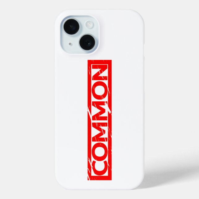 Funda De Case-Mate Para iPhone Sello común (Reverso )