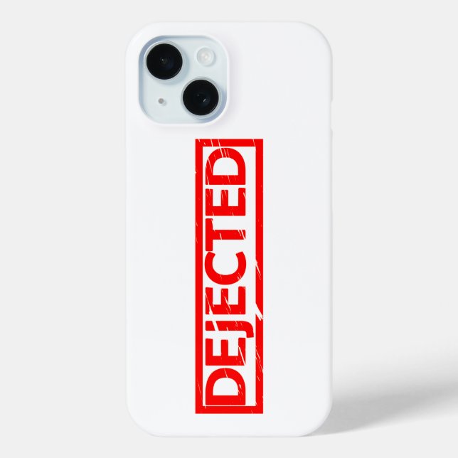 Funda De Case-Mate Para iPhone Sello de abandono (Reverso )