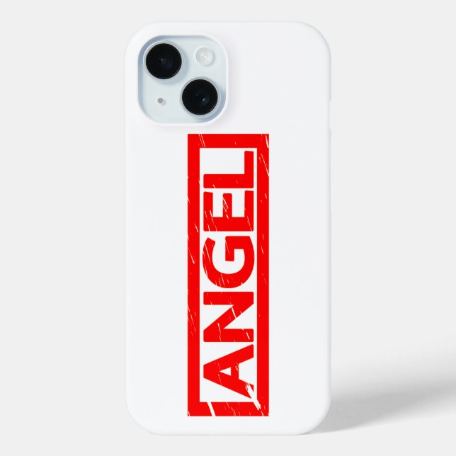 Funda De Case-Mate Para iPhone Sello de ángel (Reverso )