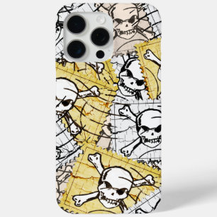 Funda Para iPhone 15 Pro Max Sello de cráneo