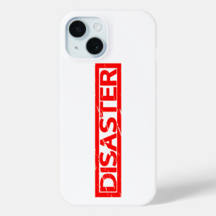 Funda Para iPhone 15 Sello de desastre