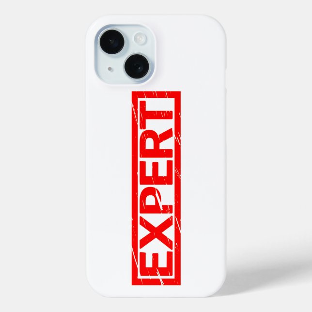 Funda De Case-Mate Para iPhone Sello de expertos (Reverso )