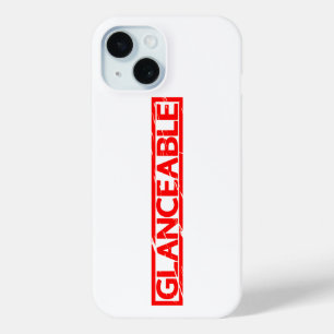 Funda Para iPhone 15 Sello de glanceabilidad