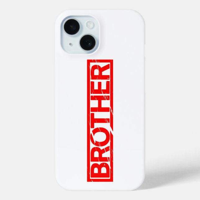Funda De Case-Mate Para iPhone Sello de Hermano (Reverso )