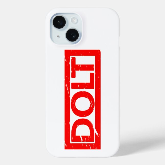 Funda De Case-Mate Para iPhone Sello de muñeca (Reverso )