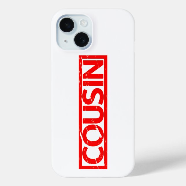 Funda De Case-Mate Para iPhone Sello de primo (Reverso )