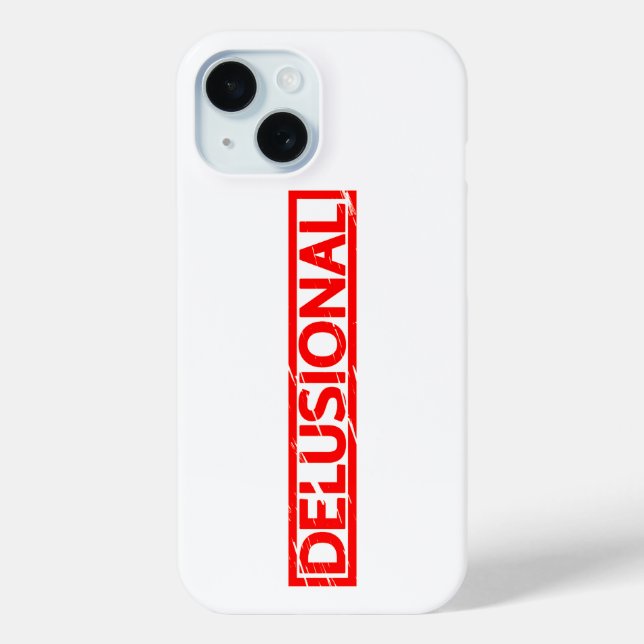 Funda De Case-Mate Para iPhone Sello Delusional (Reverso )