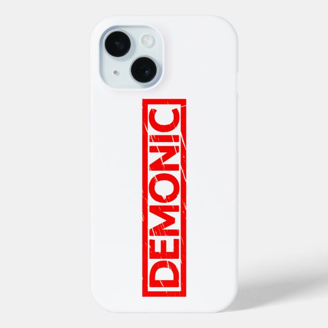 Funda De Case-Mate Para iPhone Sello Demónico (Reverso )