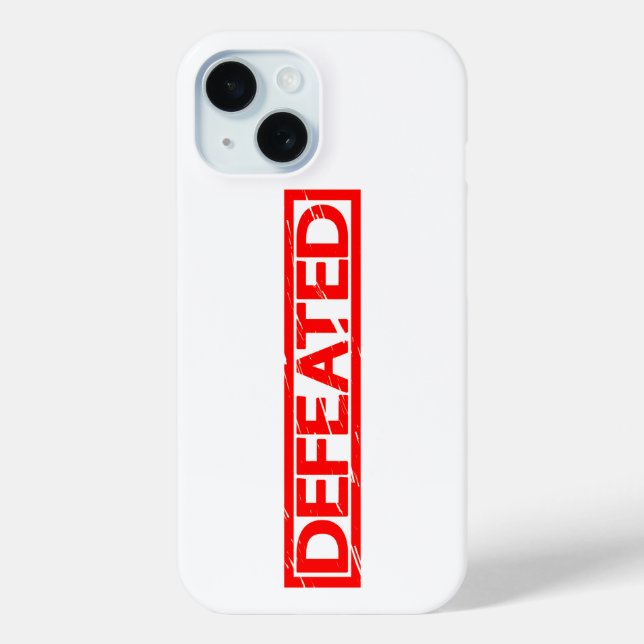 Funda De Case-Mate Para iPhone Sello derrotado (Reverso )