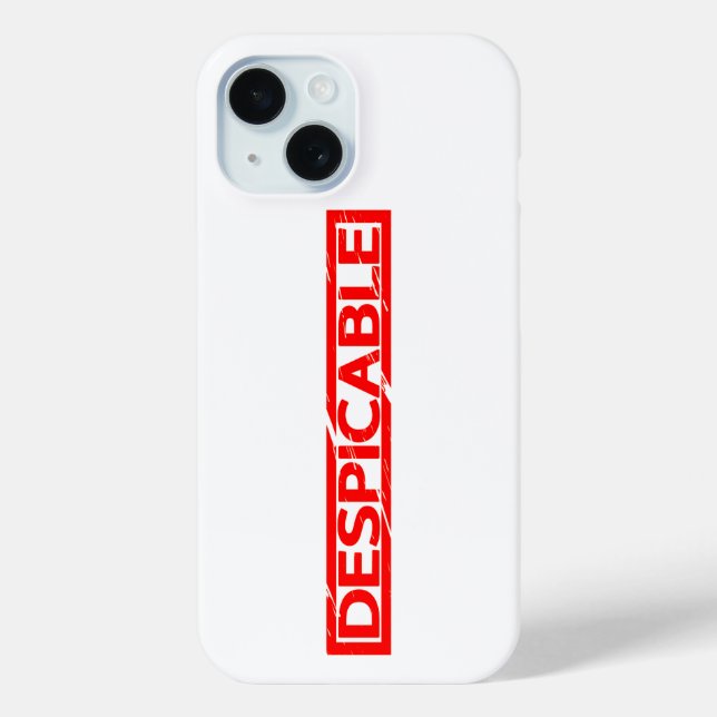 Funda De Case-Mate Para iPhone Sello despreciable (Reverso )