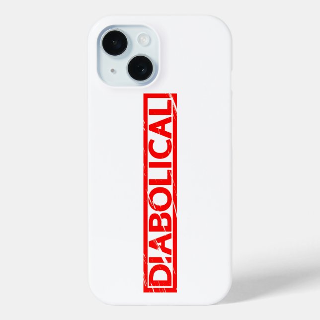 Funda De Case-Mate Para iPhone Sello diabólico (Reverso )
