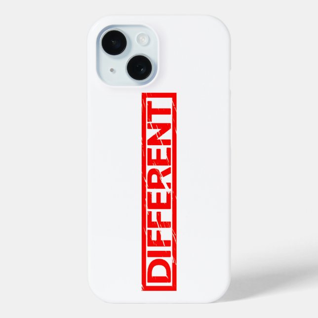 Funda De Case-Mate Para iPhone Sello diferente (Reverso )