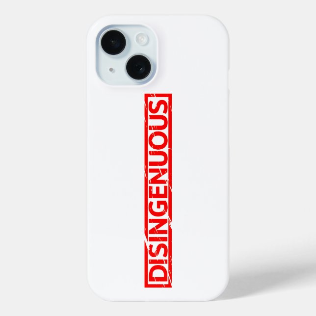 Funda De Case-Mate Para iPhone Sello falso (Reverso )