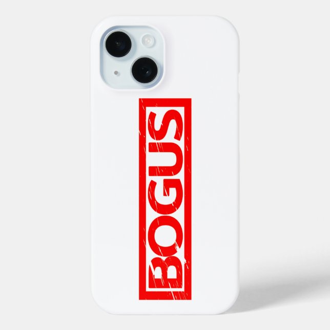 Funda De Case-Mate Para iPhone Sello falso (Reverso )
