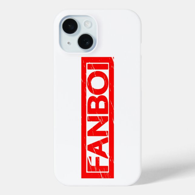 Funda De Case-Mate Para iPhone Sello Fanboi (Reverso )