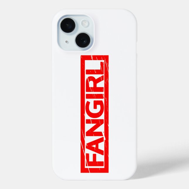 Funda De Case-Mate Para iPhone Sello Fangirl (Reverso )