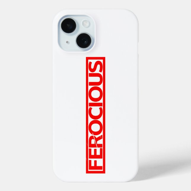 Funda De Case-Mate Para iPhone Sello feroz (Reverso )