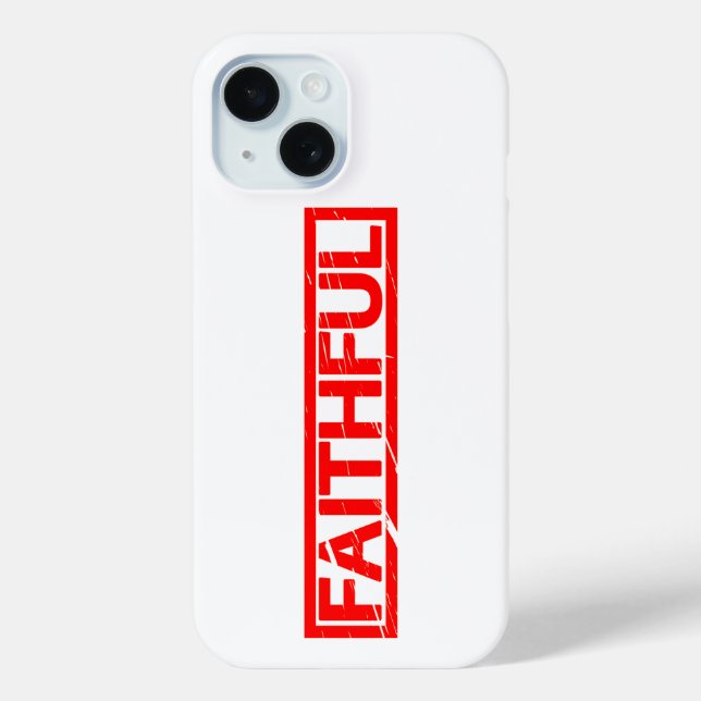 Funda De Case-Mate Para iPhone Sello fiel (Reverso )