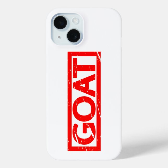 Funda De Case-Mate Para iPhone Sello GOAT (Reverso )