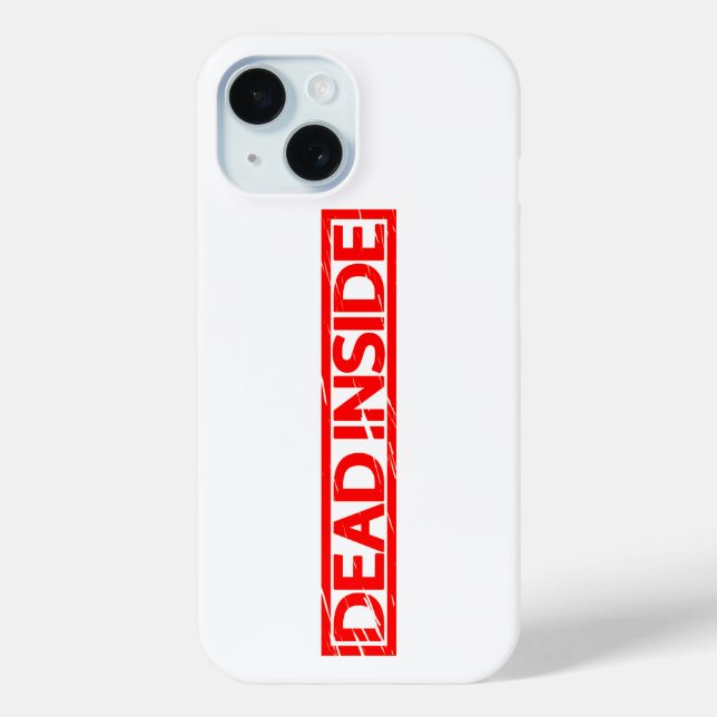 Funda De Case-Mate Para iPhone Sello interior muerto (Reverso )