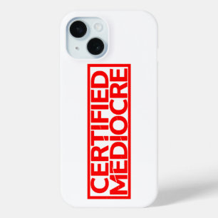 Funda Para iPhone 15 Sello Mediocre certificado