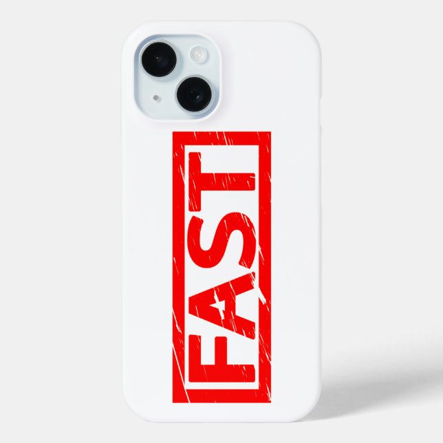 Funda De Case-Mate Para iPhone Sello rápido (Reverso )