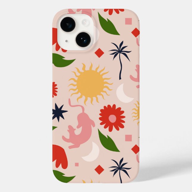 Funda De Case-Mate Para iPhone Selva celeste (Reverso )