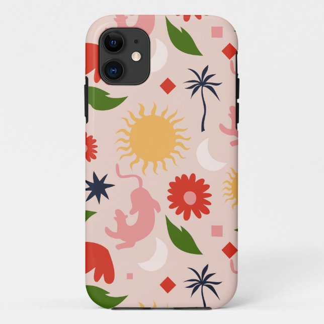 Funda De Case-Mate Para iPhone Selva celeste (Reverso)
