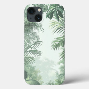 Funda Para iPhone 13 Selva de follaje de la selva tropical
