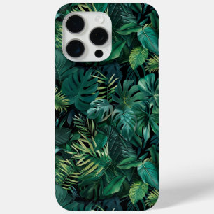 Funda Para iPhone 15 Pro Max Selva tropical deja estuche de teléfono