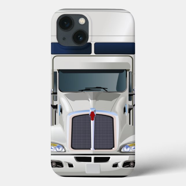 Funda De Case-Mate Para iPhone Semi Truck Cargo (Reverso)