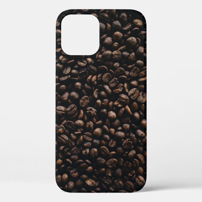 Funda De Case-Mate Para iPhone Semillas de café marrón (Reverso )