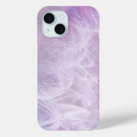 Semillas de Dandelion blandas sobre morado | Perso