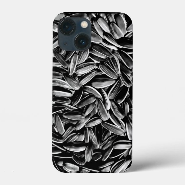 Funda De Case-Mate Para iPhone Semillas de girasol (Reverso )