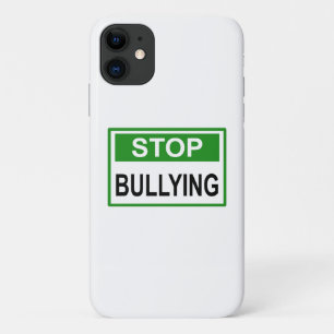 Funda Para iPhone 11 Señal de Pare el Acoso verde