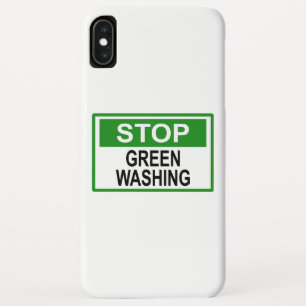 Funda Para iPhone XS Max Señal de Stop Greenwashing