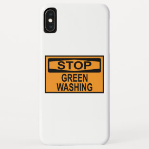 Funda Para iPhone XS Max Señal de Stop Greenwashing