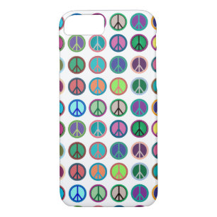 Funda Para iPhone 8/7 Señales de paz en muchos colores
