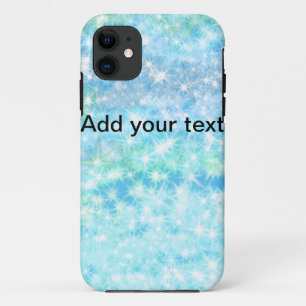 Funda Para iPhone 11 Sencillas estrellas brillantes de azul cielo añade
