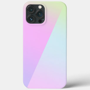Funda Para iPhone 13 Pro Max Sencillo degradado de color arcoiris moderno
