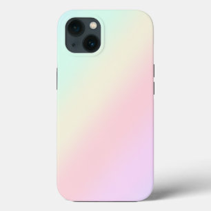 Funda Para iPhone 13 Sencillo degradado de color arcoiris moderno