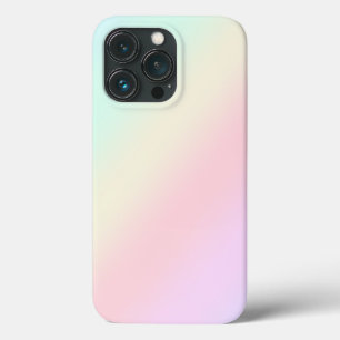 Funda Para iPhone 13 Pro Sencillo degradado de color arcoiris moderno