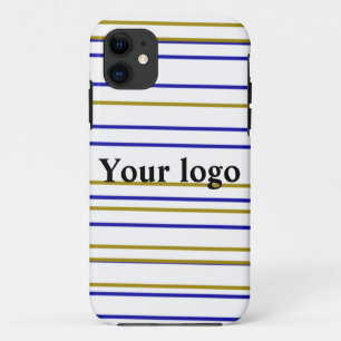 Funda Para iPhone 11 Sencillo y minimalista logotipo personalizado eleg