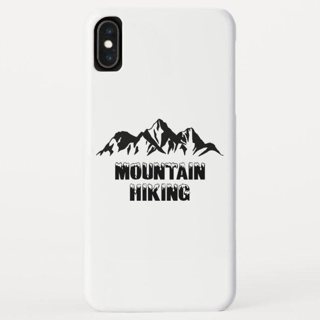 Funda De Case-Mate Para iPhone Senderismo en montaña (Reverso)