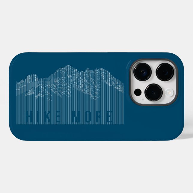 Funda De Case-Mate Para iPhone Senderismo Más Montañas Estuche para iPhone Funda  (Reverso (Horizontal))