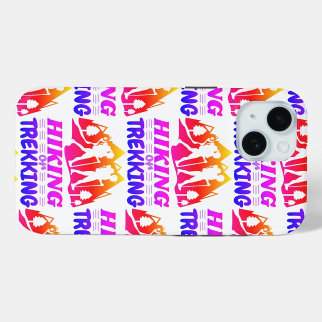 Funda De Case-Mate Para iPhone Senderismo o senderismo (Reverso (Horizontal))