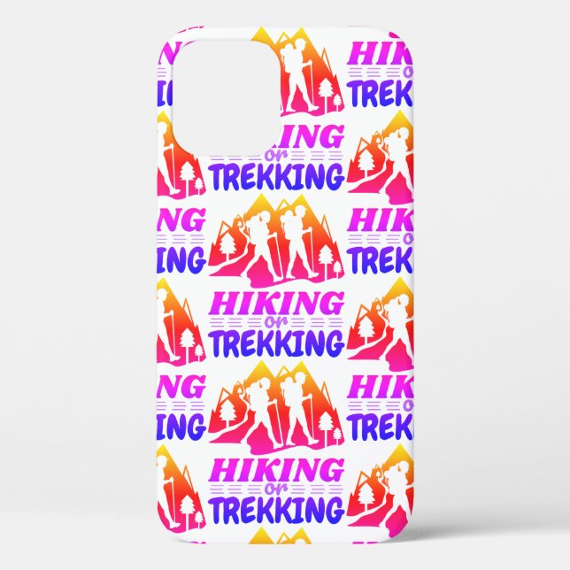 Funda De Case-Mate Para iPhone Senderismo o senderismo (Reverso )