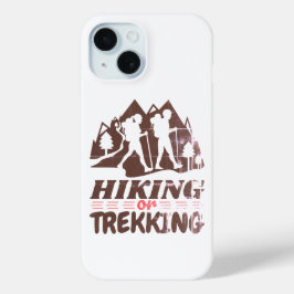 Funda Para iPhone 15 Senderismo o senderismo