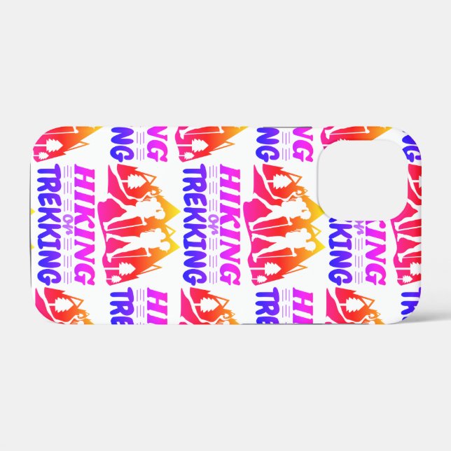 Funda De Case-Mate Para iPhone Senderismo o senderismo (Reverso (Horizontal))